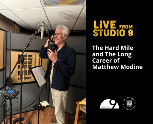 Matthew Modine discusses his long career and projects, available on Apple and Spotify.