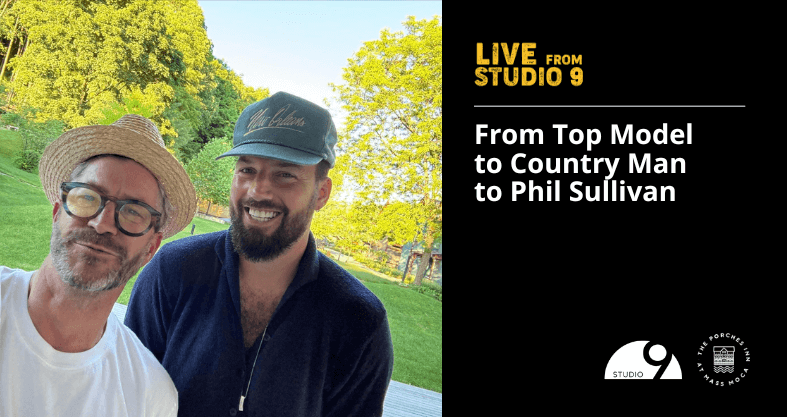 Phil Sullivan shares his journey from modeling to a country lifestyle, available on Apple and Spotify.