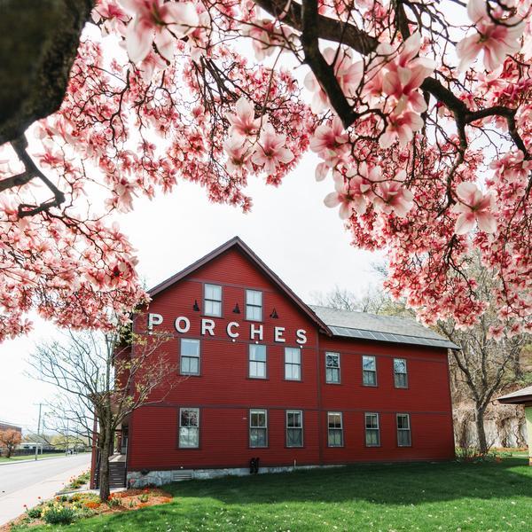Spring at Porches Inn